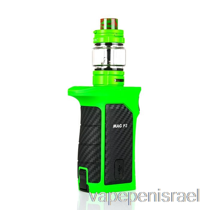 חד פעמי Vape Israel Smok Mag P3 230w & Tfv16 ערכת התחלה ירוק/שחור